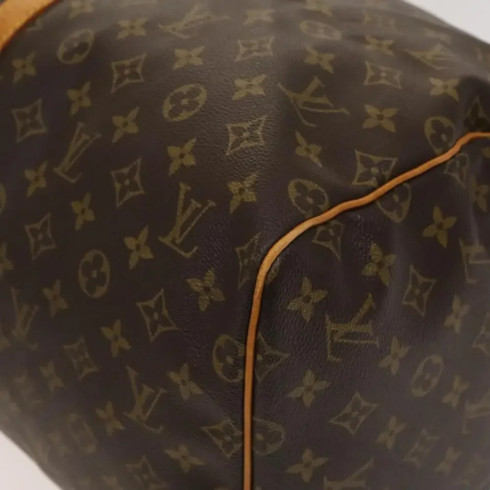 LOUIS VUITTON Monogram Keepall 55 Boston Bag M41424